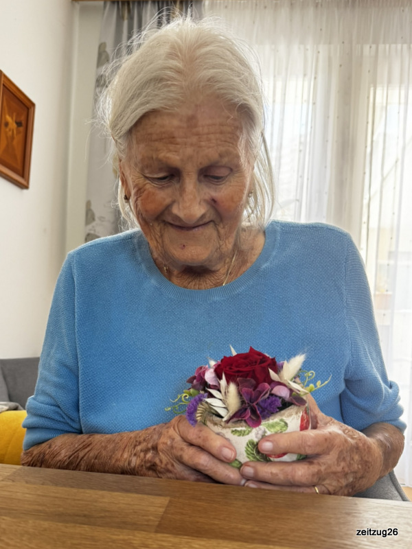Edith Findeis, 87. Geburtstag